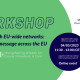 Liaison with EU-wide networks: Spread the message across the EU