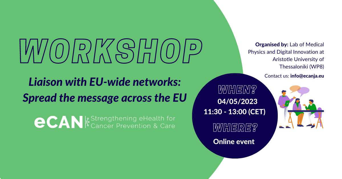 Liaison with EU-wide networks: Spread the message across the EU