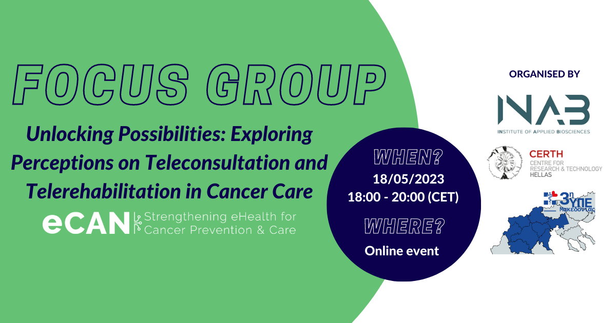 Focus Group: Unlocking Possibilities: Exploring Perceptions on Teleconsultation and Telerehabilitation in Cancer Care