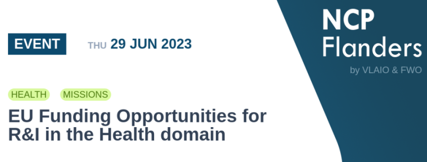 EU Funding Opportunities for R&I in the Health domain