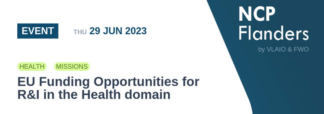 EU Funding Opportunities for R&I in the Health domain