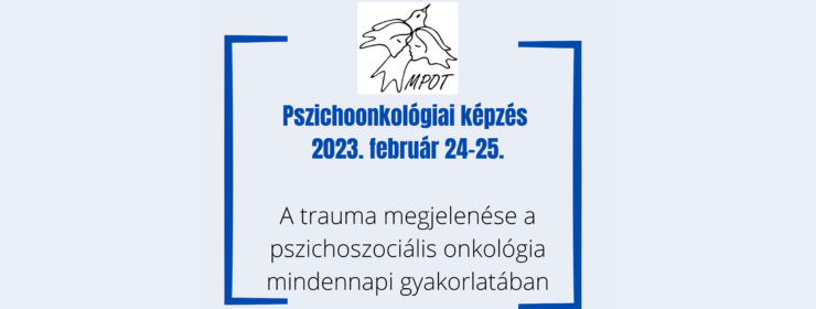 Hungarian Psychooncology Society Conference 2024